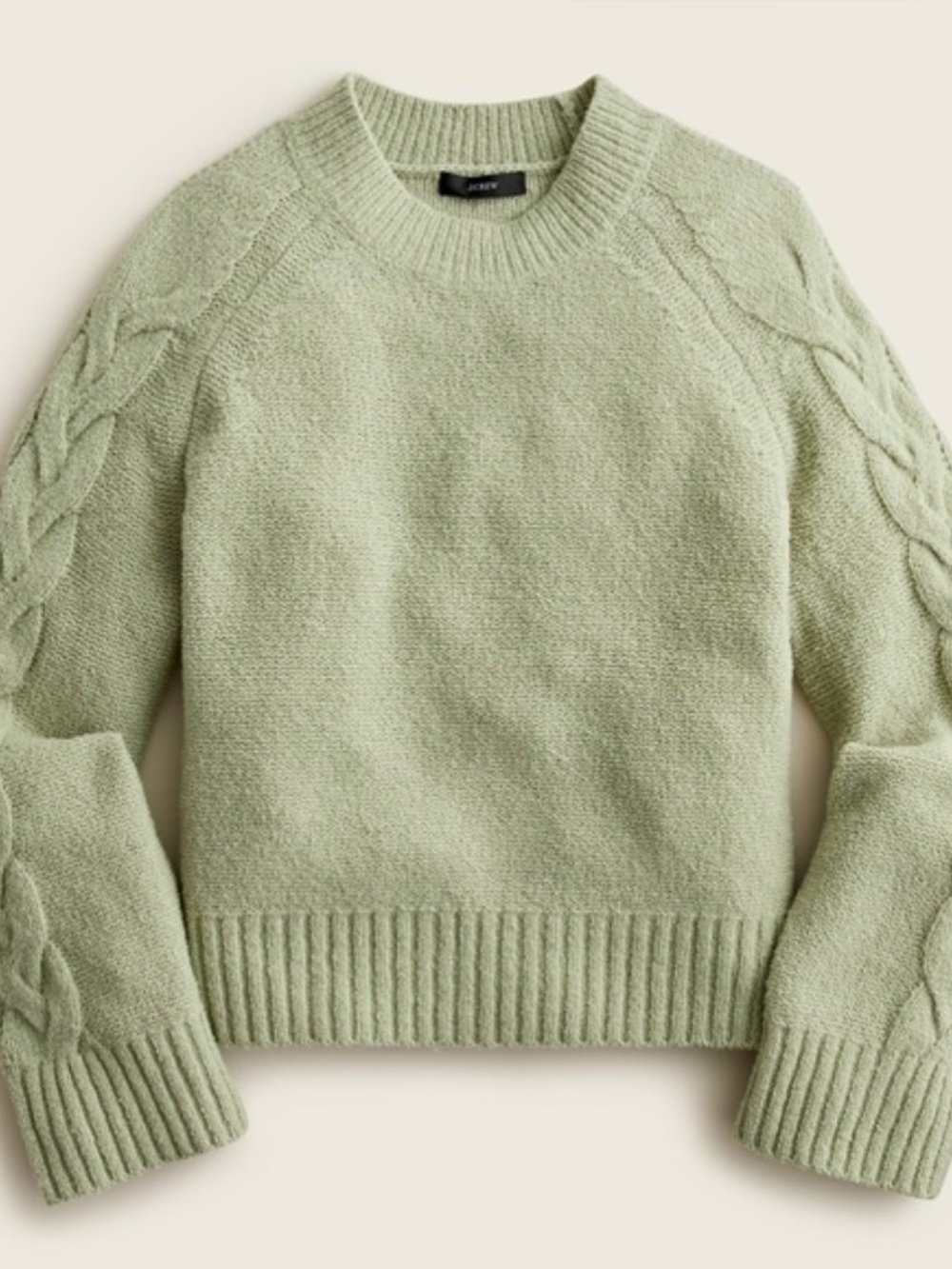 J. Crew Cropped Cashmere sweater, size Small